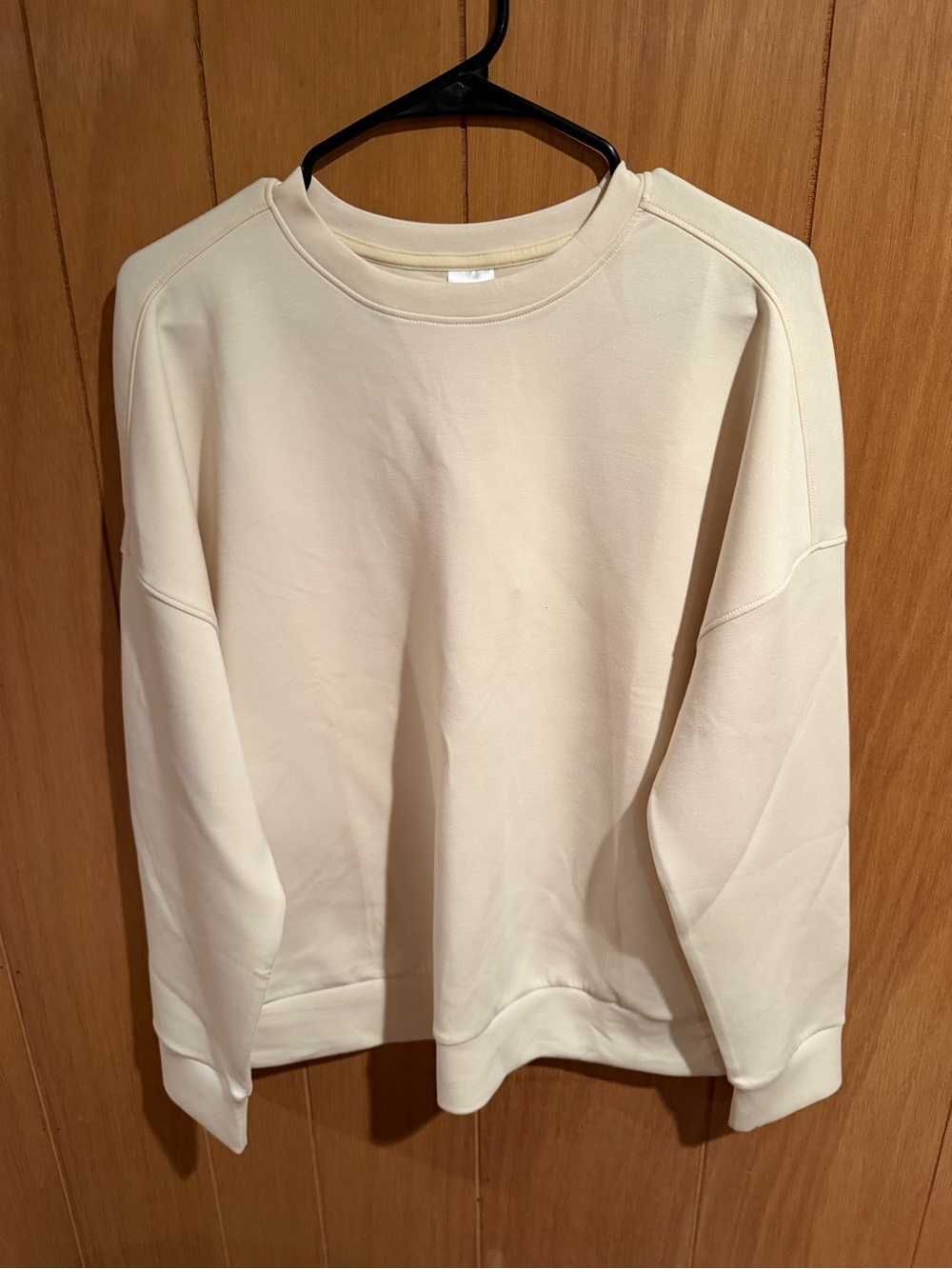 Women's Crewneck Sweatshirt in Cream